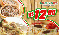 La Pasta Ristorante, o mais novo restaurante italiano de Fortaleza! Rodízio de Massas Completíssimo (Massas + Pizzas + Esfihas) por apenas R$ 12,90. Cupons limitados, garanta logo o seu!