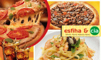 Lançamento do Super Mega Rodízio Esfiha e Cia Filial North (tudo liberado: esfihas, massas, pizzas, lasanhas, tortas salgadas, refrigerante e água) por R$ 21,90. O rodízio de massas mais completo e delicioso da cidade!