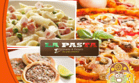 Rodízio de Massas Completíssimo no La Pasta Ristorante! Massas + Pizzas + Esfihas + Sobremesas, por apenas R$ 18,90. Somente 500 Cupons!