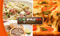 A pedidos, o rodízio de massas do La Pasta está de volta! Massas + Pizzas + Esfihas + Sobremesas, por R$ 18,90. Cupons Limitados!