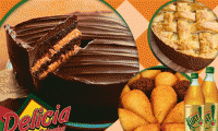 O Kit Festa mais pedido com preço espetacular! 01 Torta Doce para 40 pessoas + 01 Torta de Frango (2Kg) + 300 Salgadinhos + 02 Guaraná 2L, por incríveis R$ 99,90. Entrega em toda Fortaleza! Válido até dezembro, aproveite!