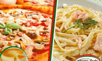 Rodízio de massas em Fortaleza é no italiano Bonna Pasta Cidade dos Funcionários. Rodízio Completo (Massas + Pizzas + Buffet de Frios, Saladas e Sobremesas), de R$ 27,90 por R$ 17,90. Êita píula, botamos pra vuar as bandas!