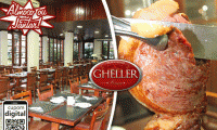 A pedidos a Churrascaria Gheller está de volta! Rodízio de Carnes + Buffet Liberado com Sushis, Massas, Pratos Quentes e Saladas, a partir de R$ 29,90. A mais tradicional da cidade, opção com ALMOÇO ou JANTAR!